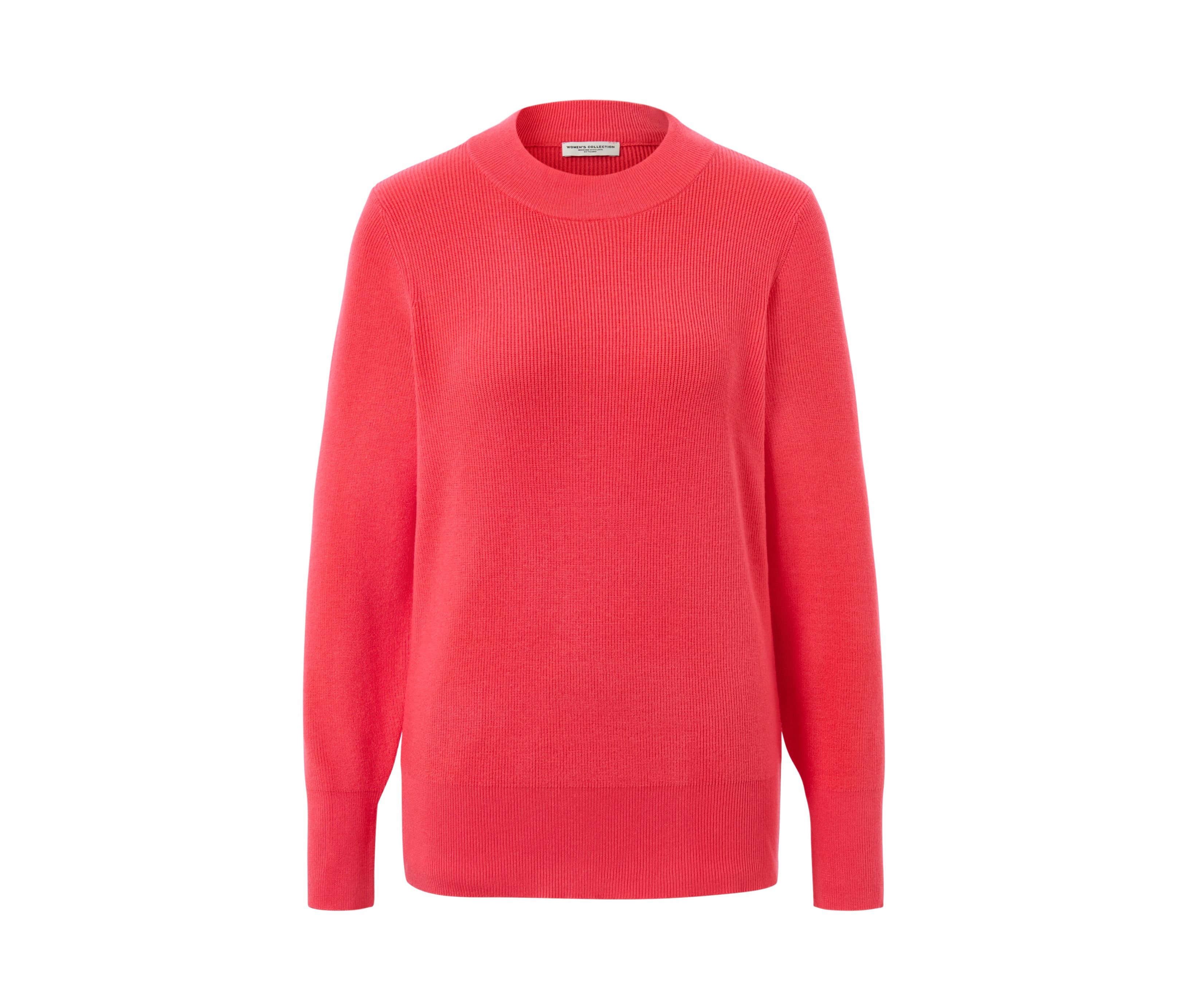 Tchibo - Feinstrickpullover - Damen - Gr. M - koralle