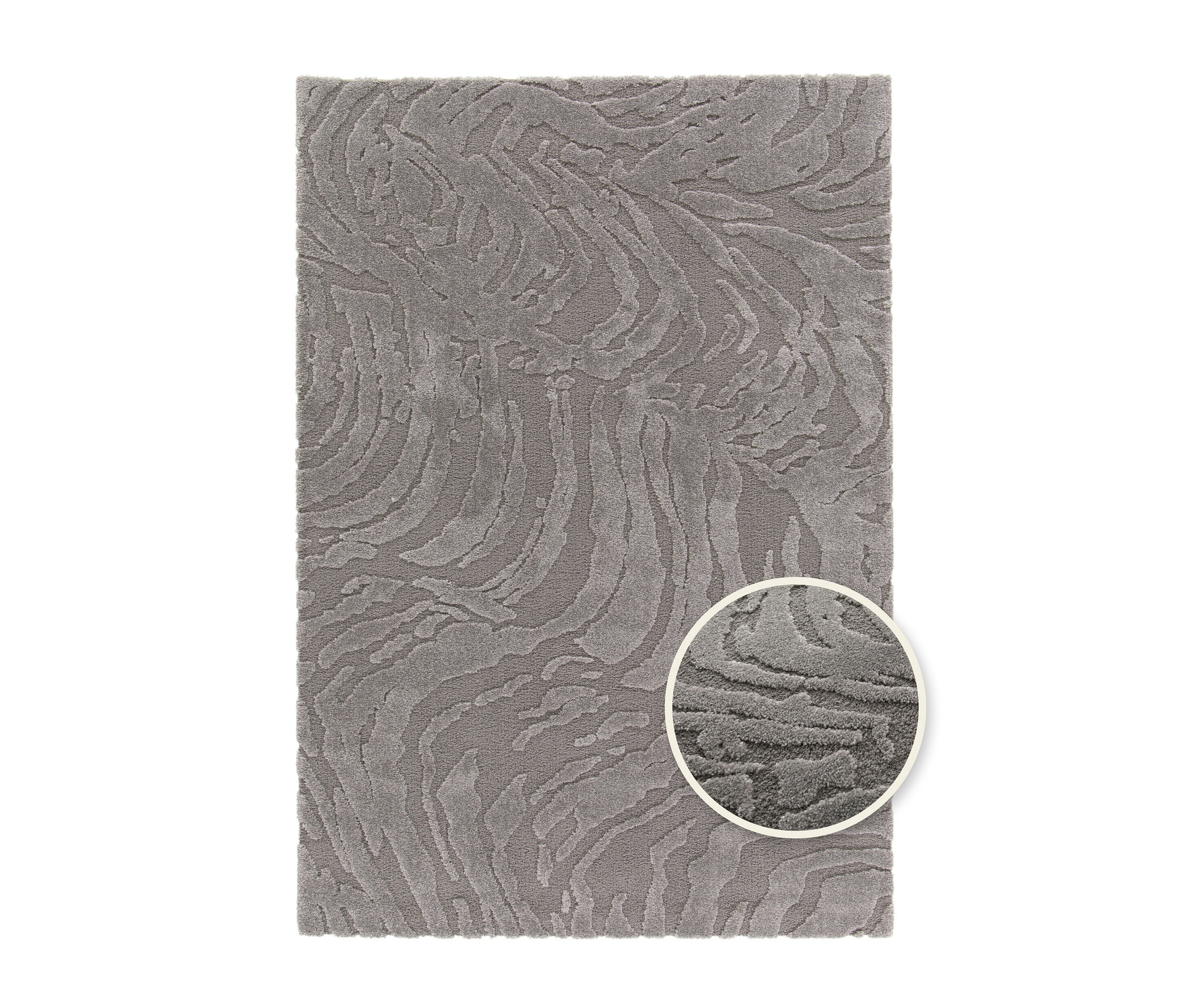 Teppich »Cosmo «Waves - grau - grau