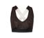 Sport-Bustier, braun-schwarz - Braun mit schwarzem Alloverprint