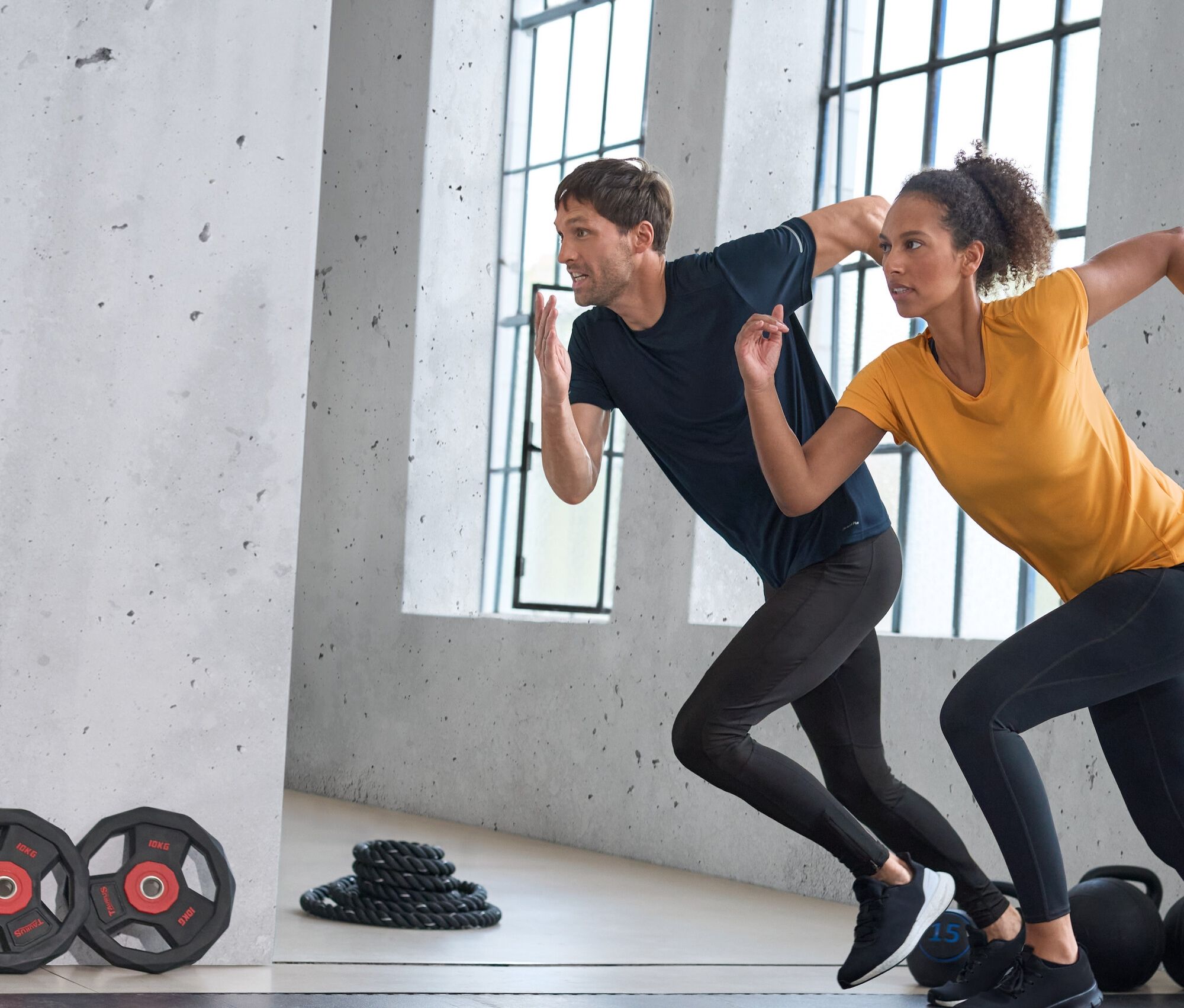Thumbnail - Tchibo - Sporttight - Damen - Gr. M - blau