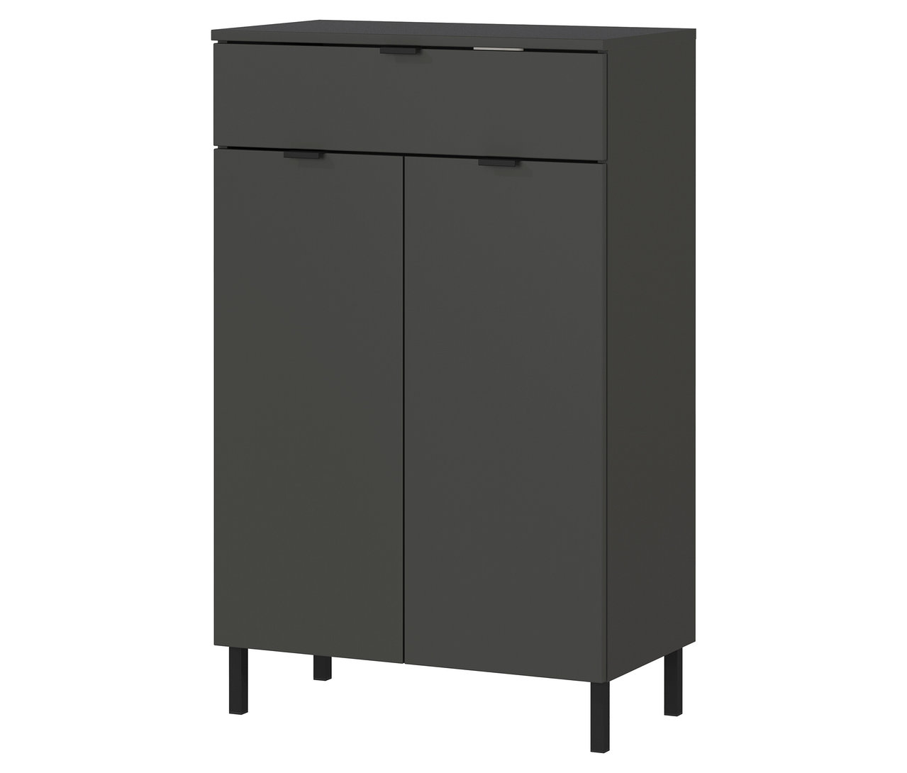 Graphitfarbene Kommode »Arcena«.
