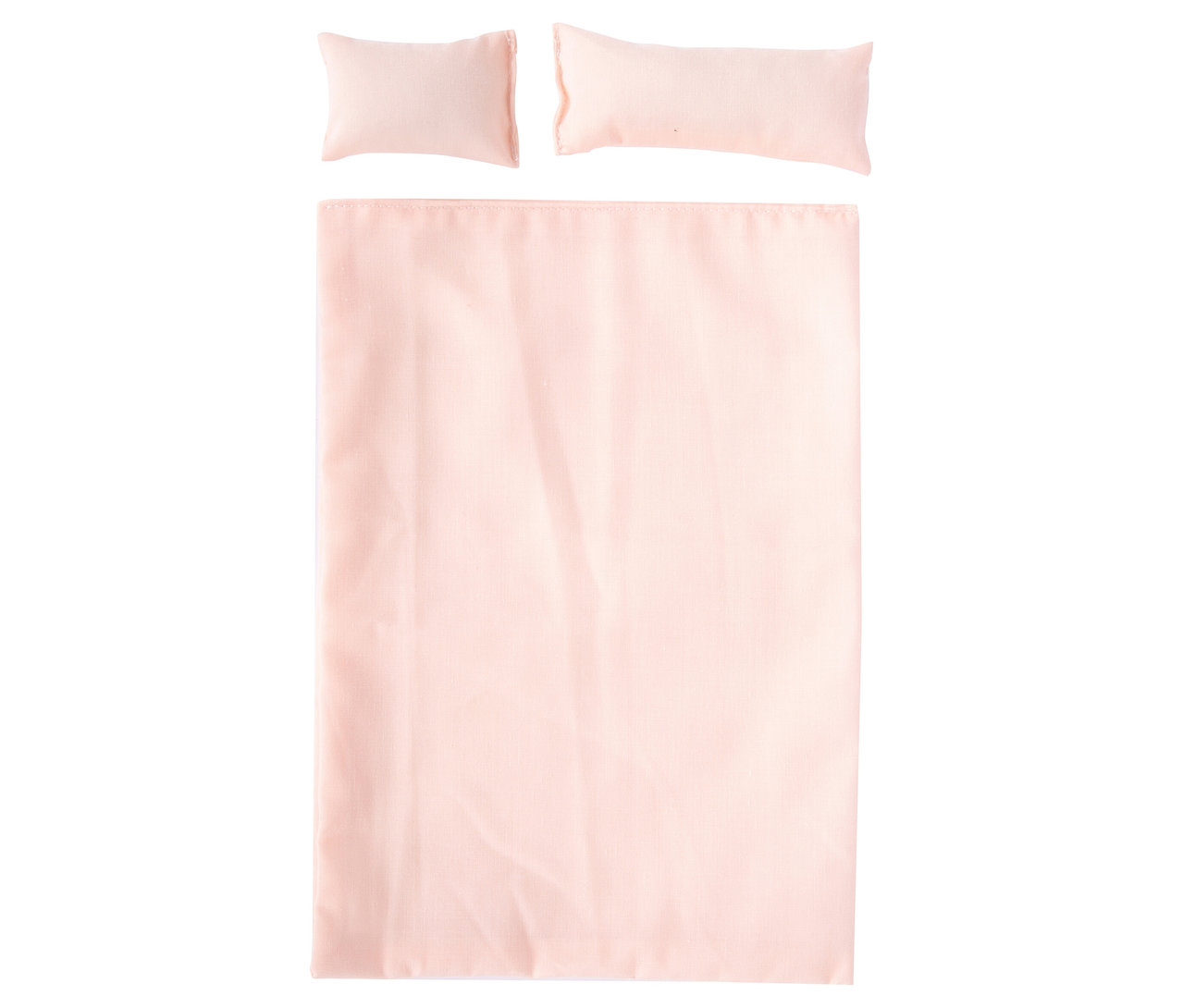 Bettwäsche-Set in Rosa für das small foot Puppenhaus »Traumvilla XL«.