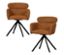 Bezug ginger<br>Gestell schwarz