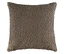 Quadratischer SCHÖNER WOHNEN-Kollektion Dekokissenbezug »TEDDY« in Taupe mit flauschiger Textur.