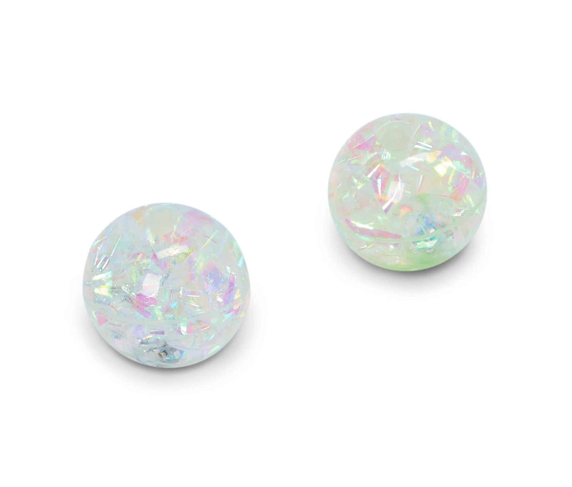 Tchibo - 2 LED-Flummis - transparent