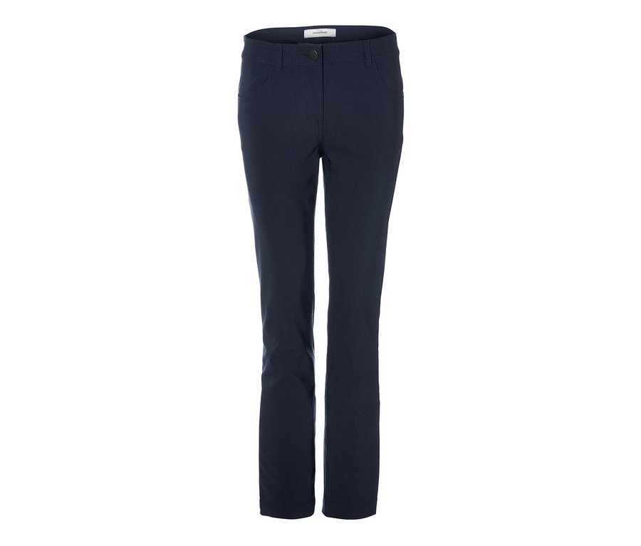 Eine dunkelblaue Bengalin-Hose.