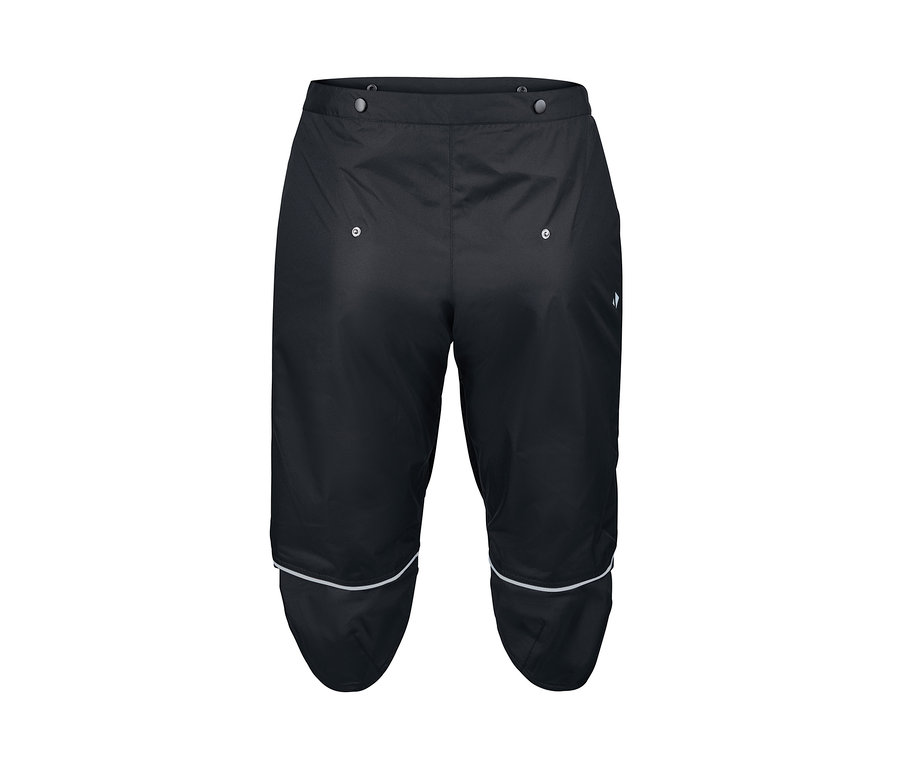 Schwarze Unisex-Regenchaps.