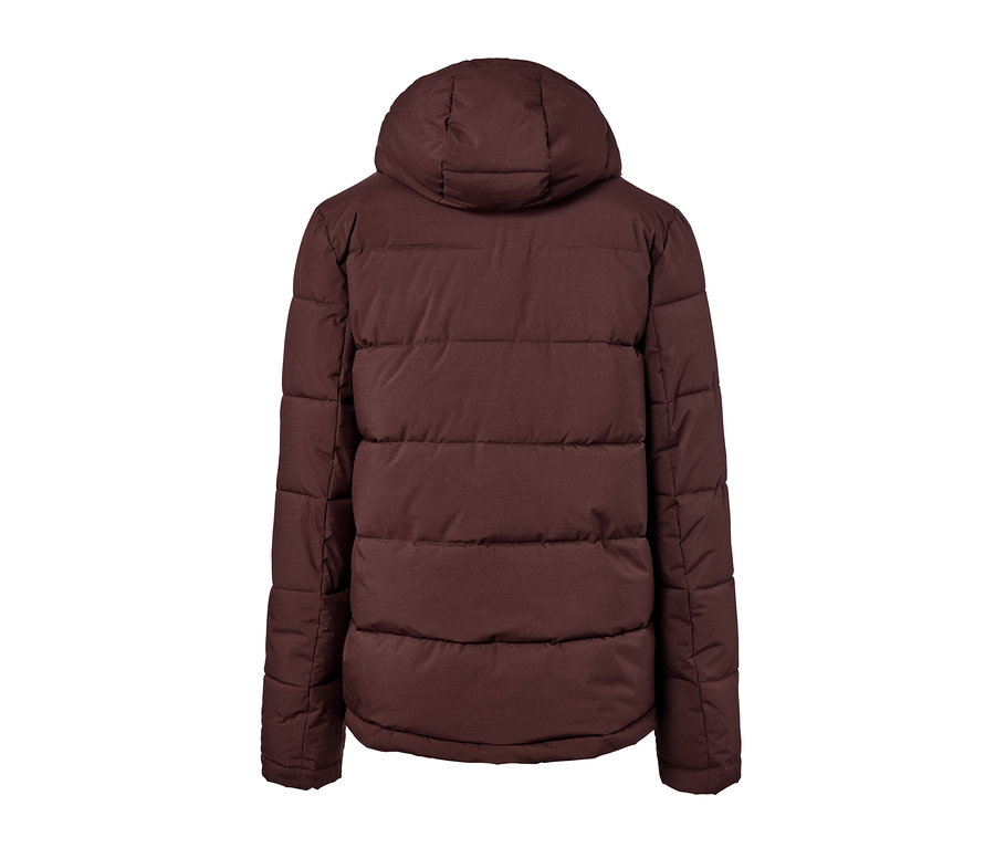 Rückansicht einer Thermo-Steppjacke.