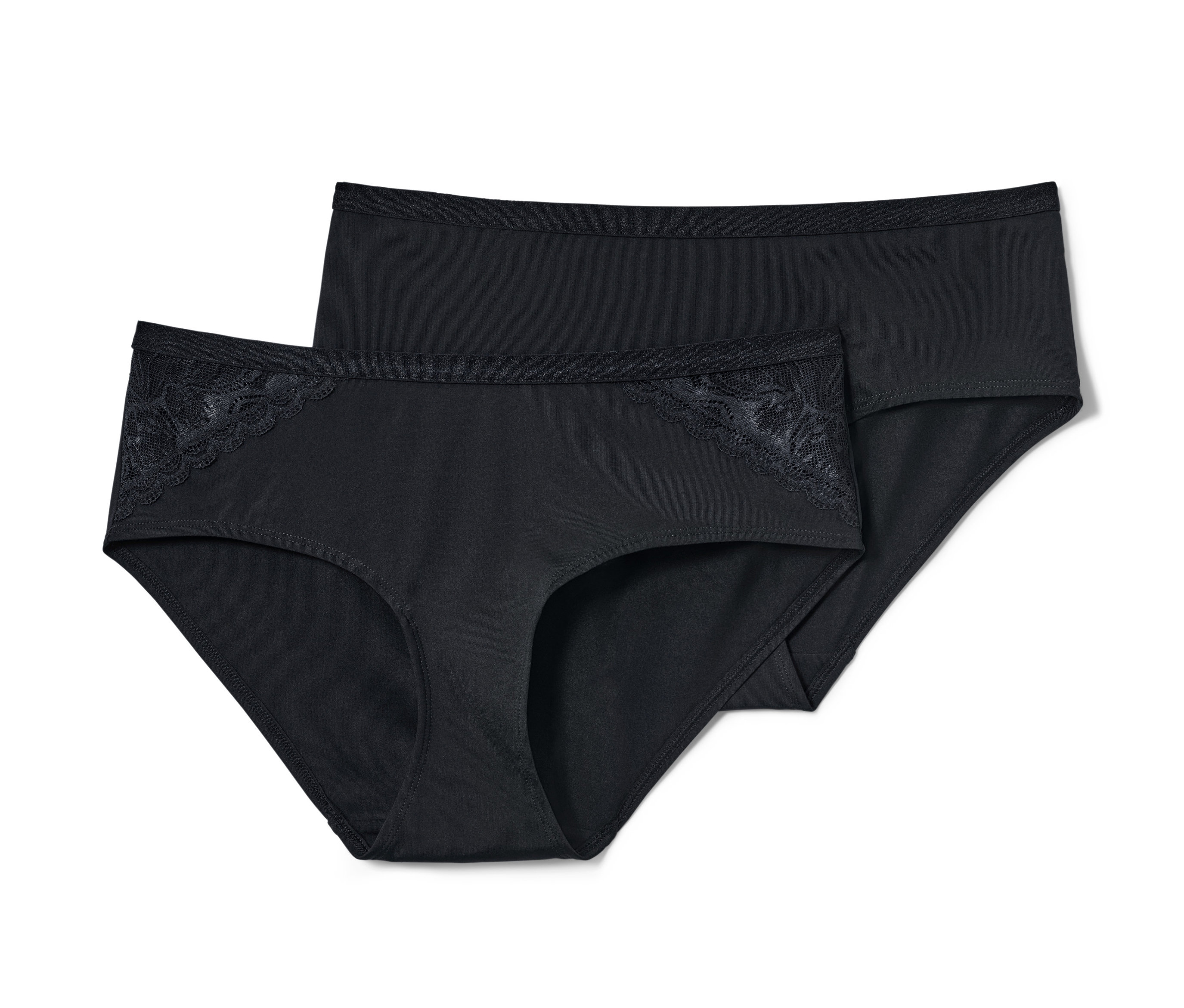 Tchibo - 2 Pantys - Damen - Gr. M - schwarz