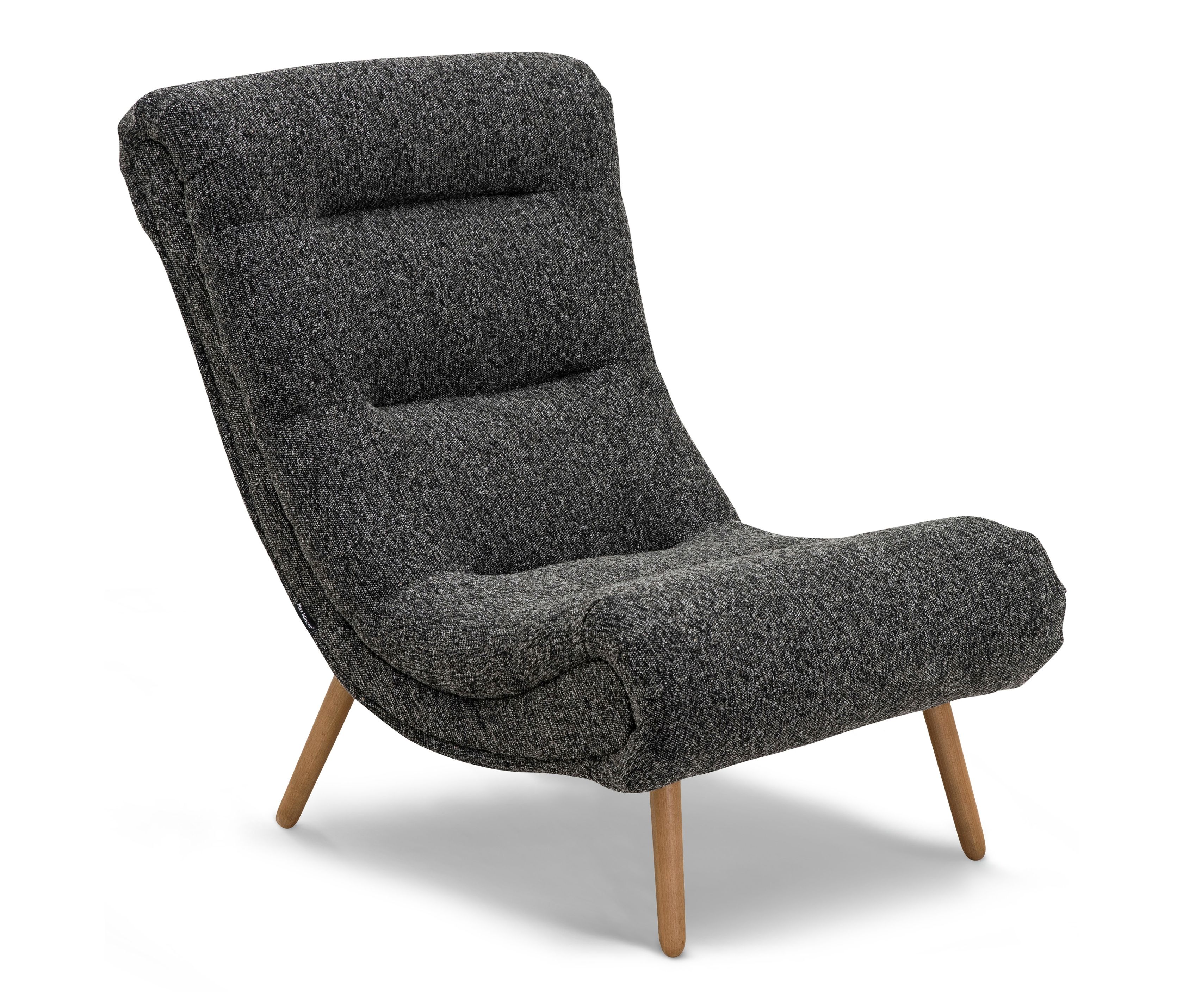 Tchibo - Relaxsessel »Sören« - 72x100x93cm - schwarz - Polyester / Acryl / Baumwolle