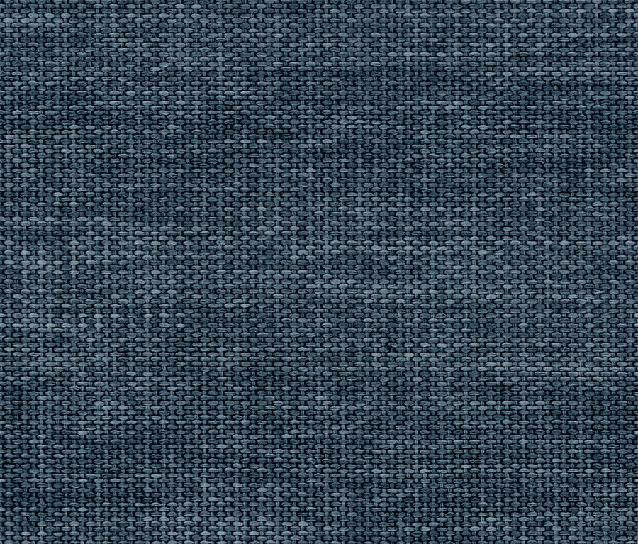 Nahaufnahme der Textur der brillantblauen Chaiselongue "Samira".