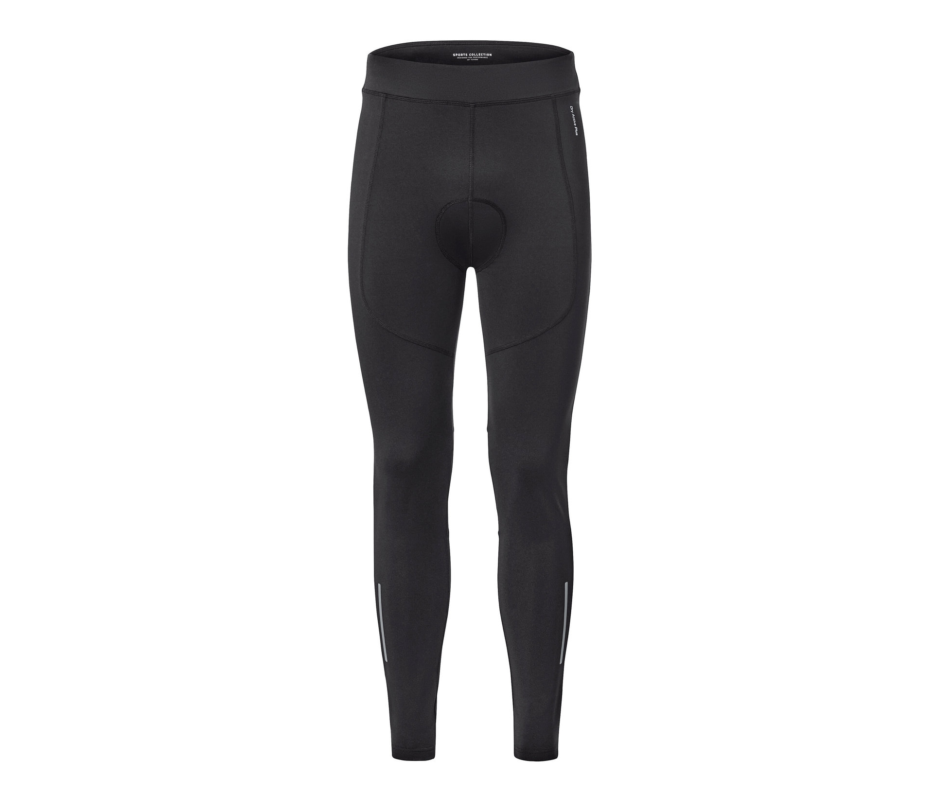 Fahrradhose - Herren - Gr. XXL - schwarz - schwarz