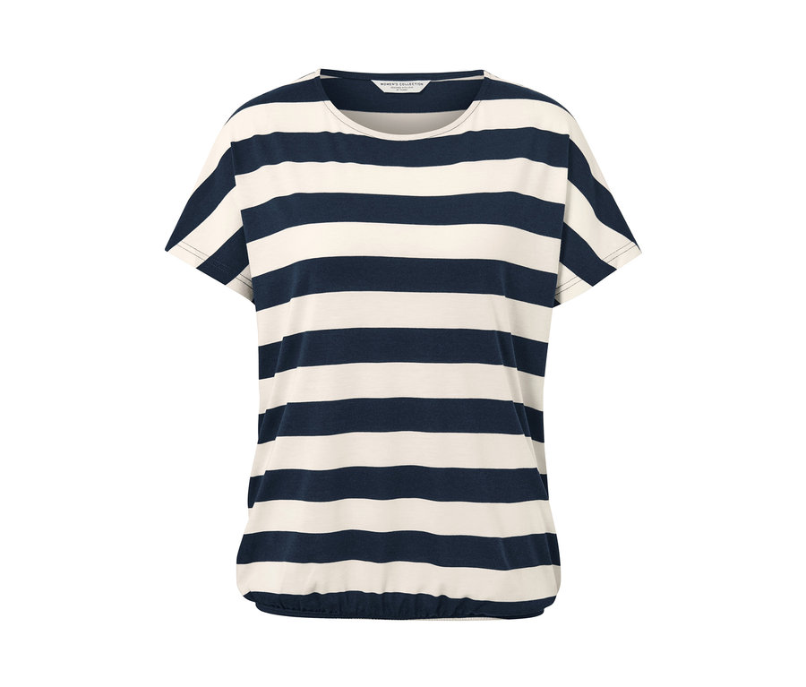 Gestreiftes Blusenshirt.