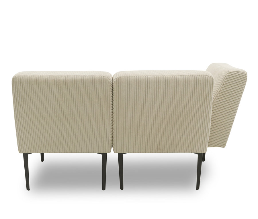 Beiges DOMO collection Eckelement »Karlsborg«.