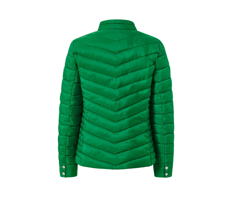 Rückansicht einer Steppjacke.