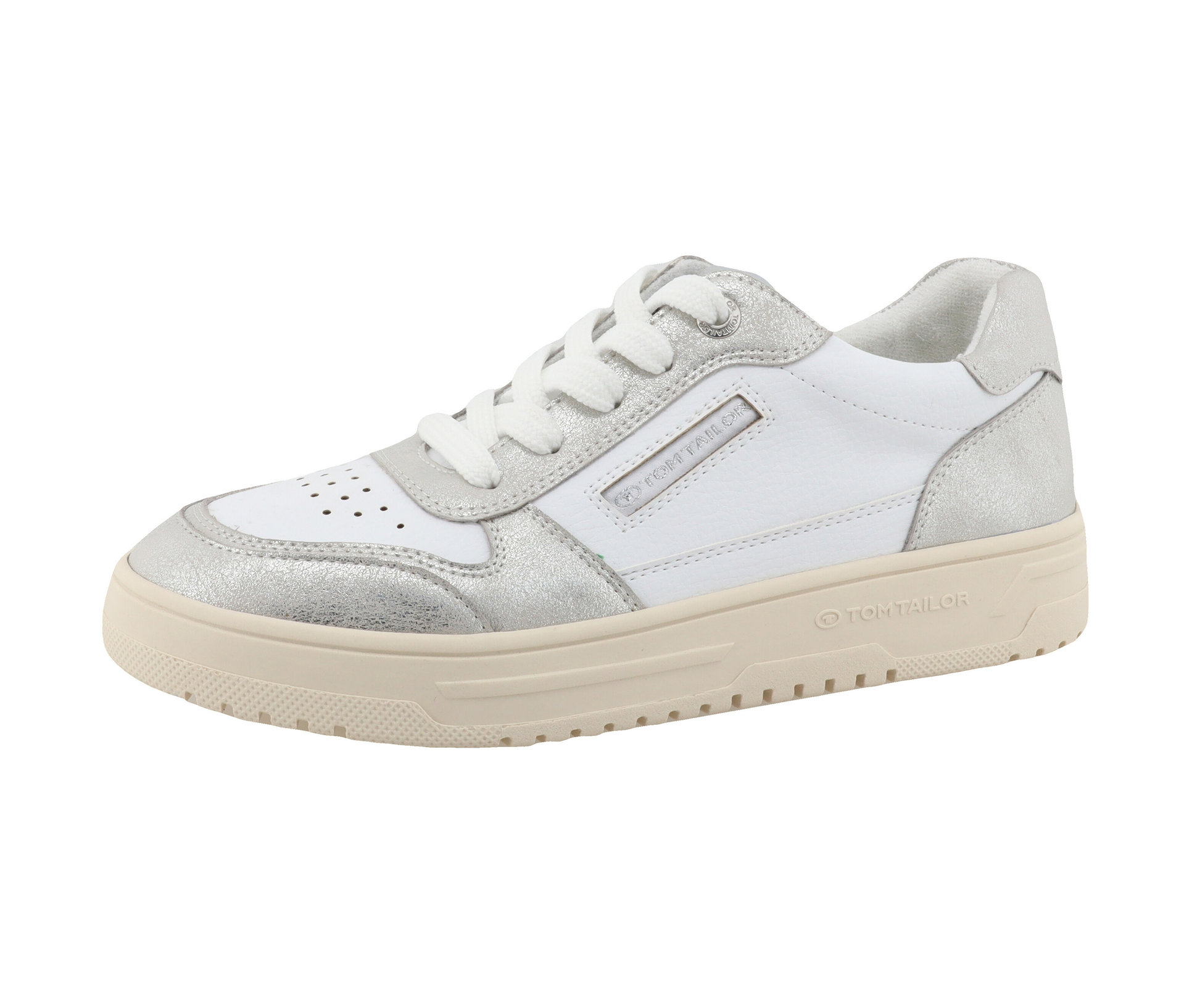 Sneaker - Damen - Gr. 37 - silber - silber