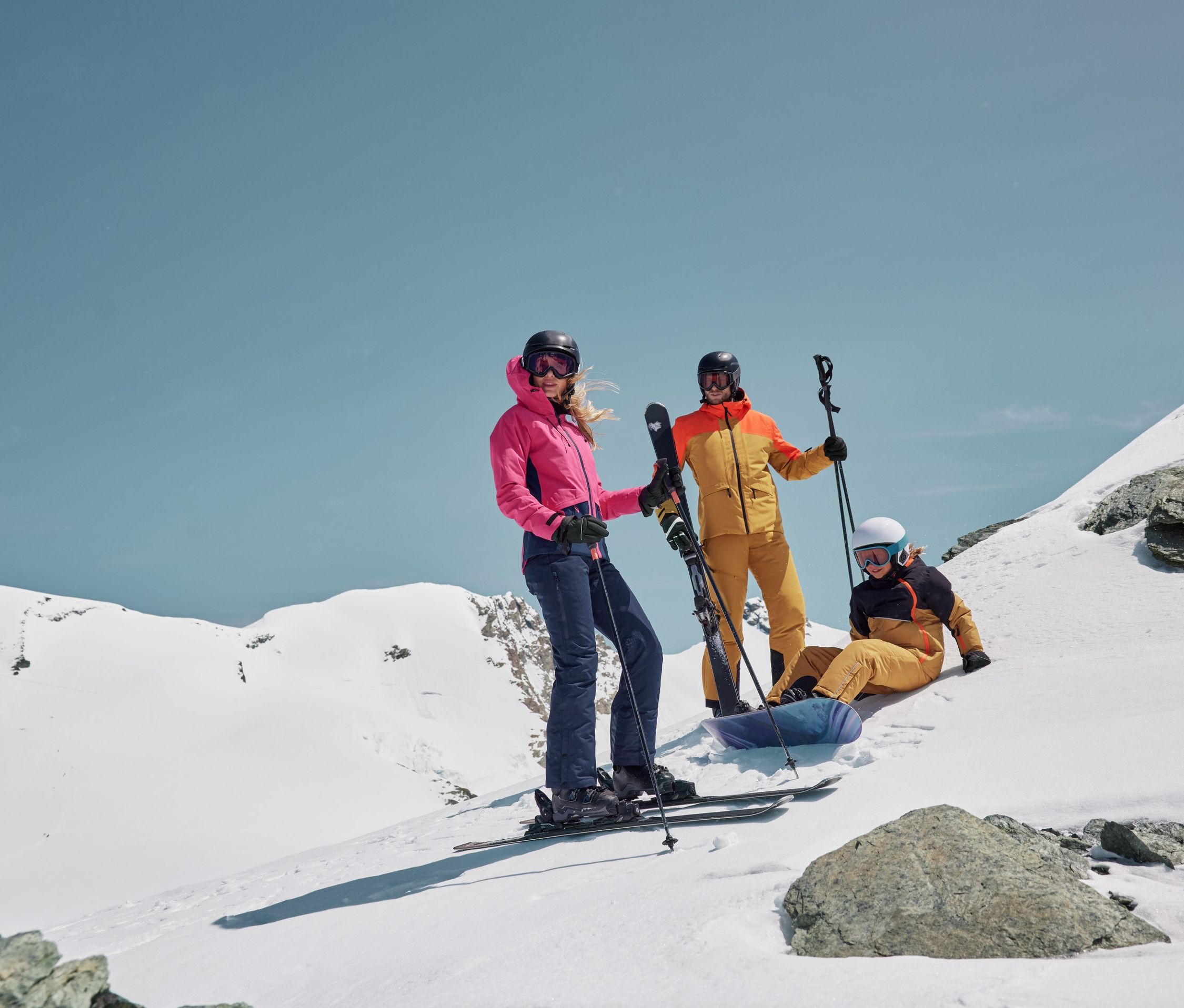 Thumbnail - Tchibo - Kinder-Ski-und-Winterhandschuhe - Mädchen - Gr. 122/128 - schwarz