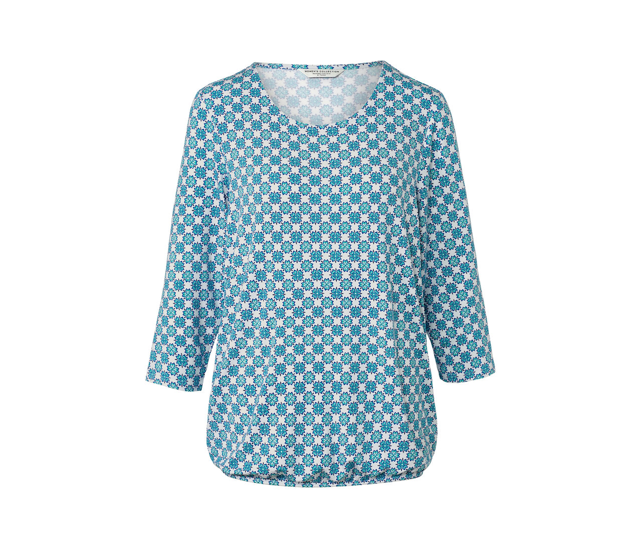 Blusenshirt mit Alloverprint.