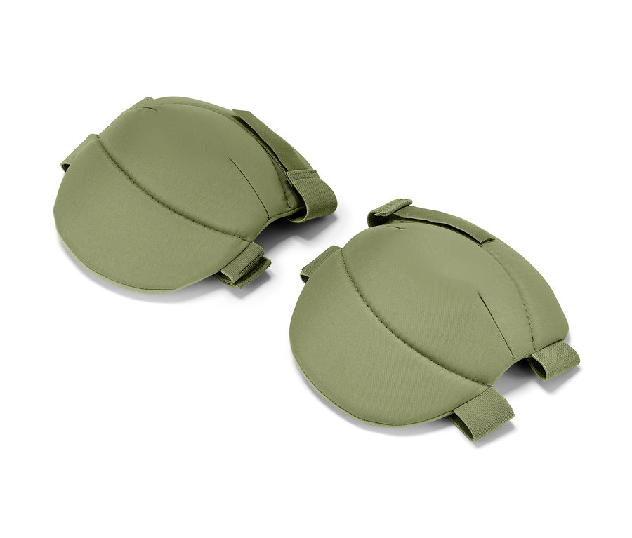 Zwei grüne Garten-Knieschoner.