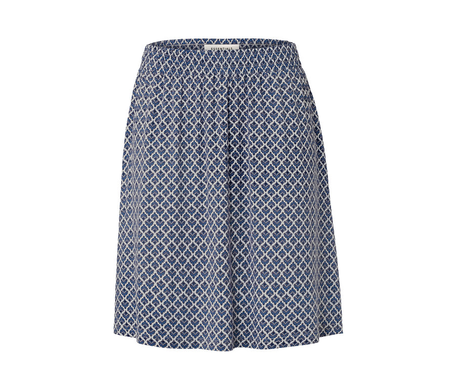 Ein bedruckter Jerseyrock.