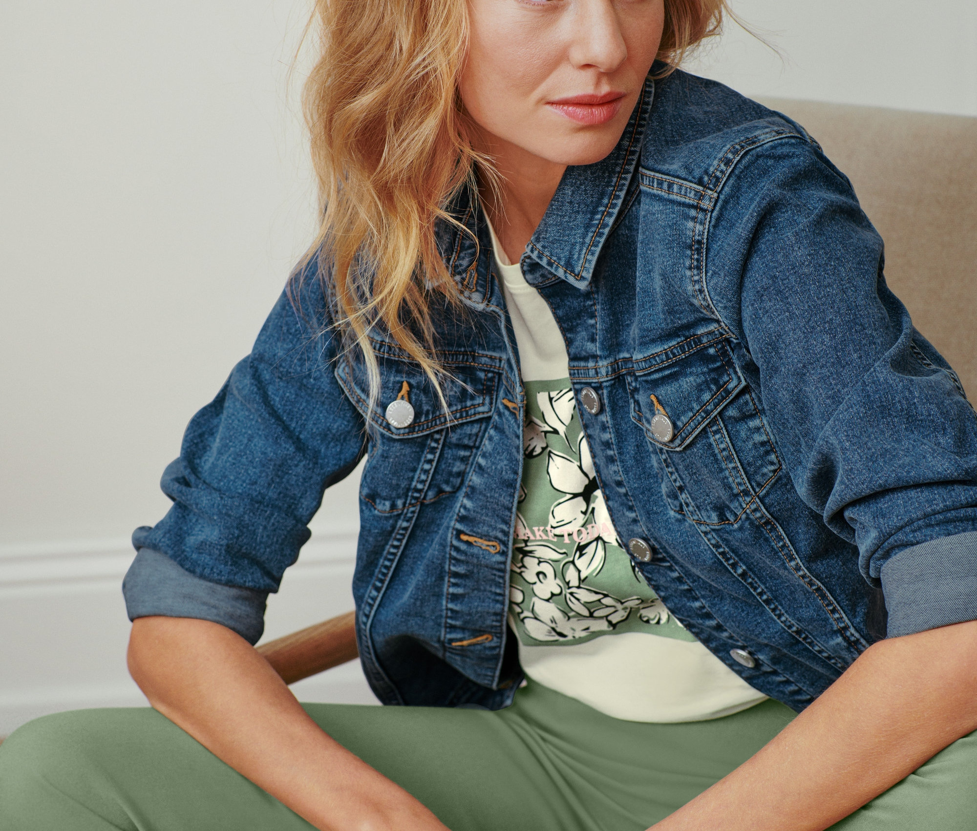 Thumbnail - Tchibo - Jeansjacke - Damen - Gr. 36 - dunkelblau