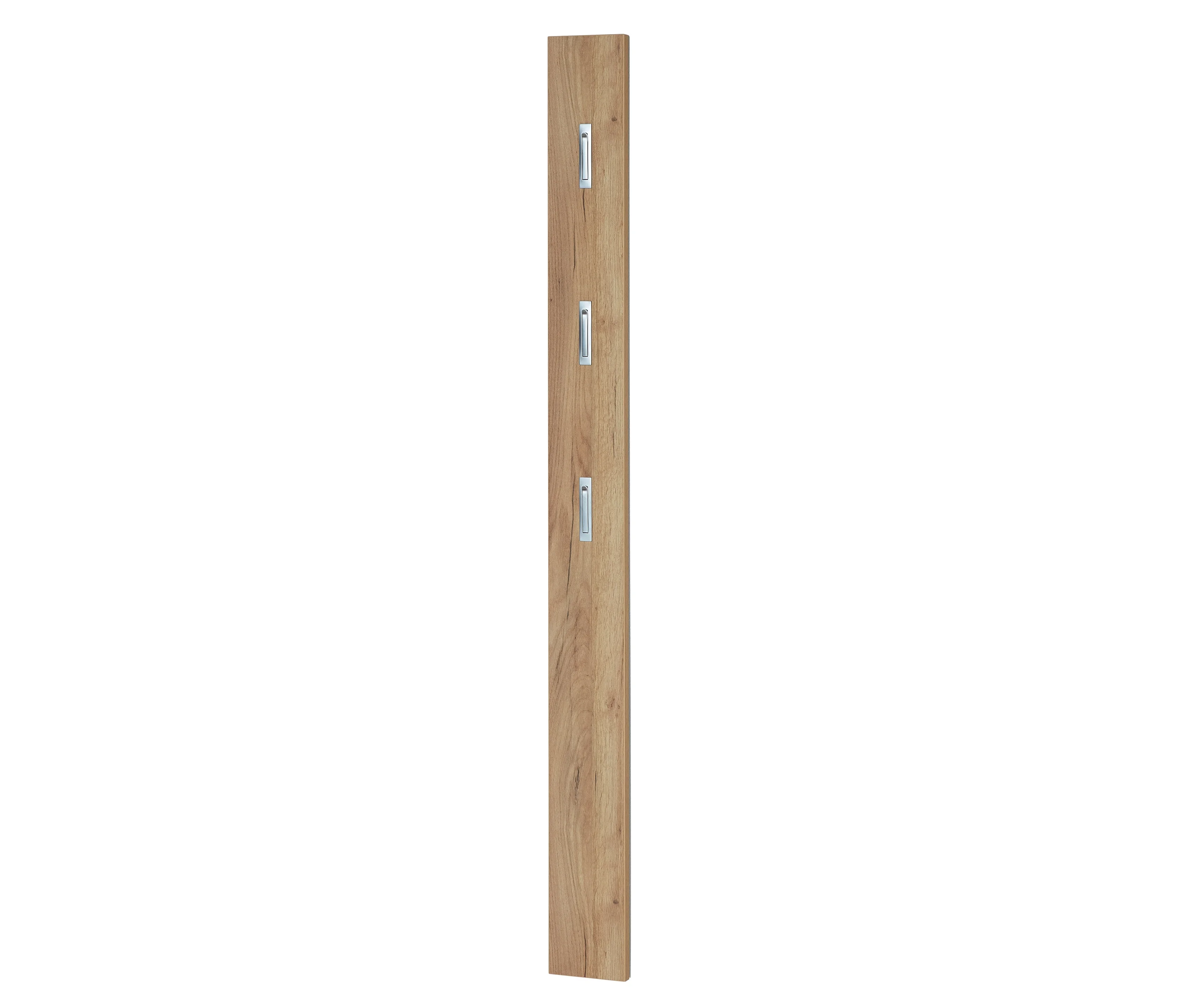 ne Var günstig Kaufen-Tchibo - Garderobenpaneel »Telde« - 15x15x170cm - silber - Holz / Metall. Tchibo - Garderobenpaneel »Telde« - 15x15x170cm - silber - Holz / Metall <![CDATA[Garderobenpaneel »Telde« Farbe: Navarra-Eichen-Nachbildung Klapphaken silberfar