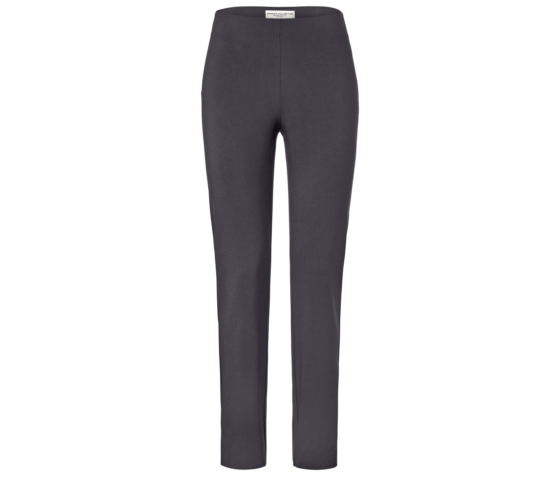 Stretchhose - Damen - Gr. 40 - anthrazit - anthrazit