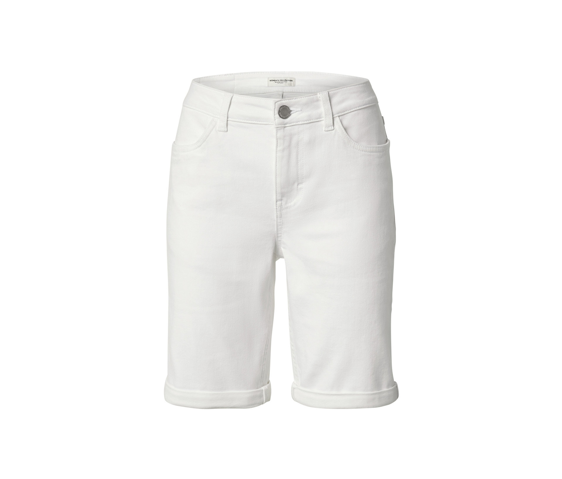 Denim Shorts ‒ Fit »Lea« - Damen - Gr. 46 - creme - creme