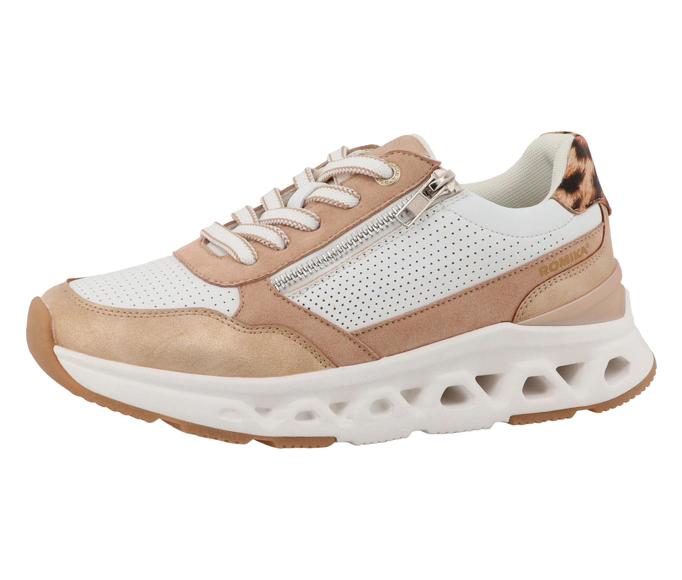 Sneaker - Damen - Gr. 38 - braun - braun
