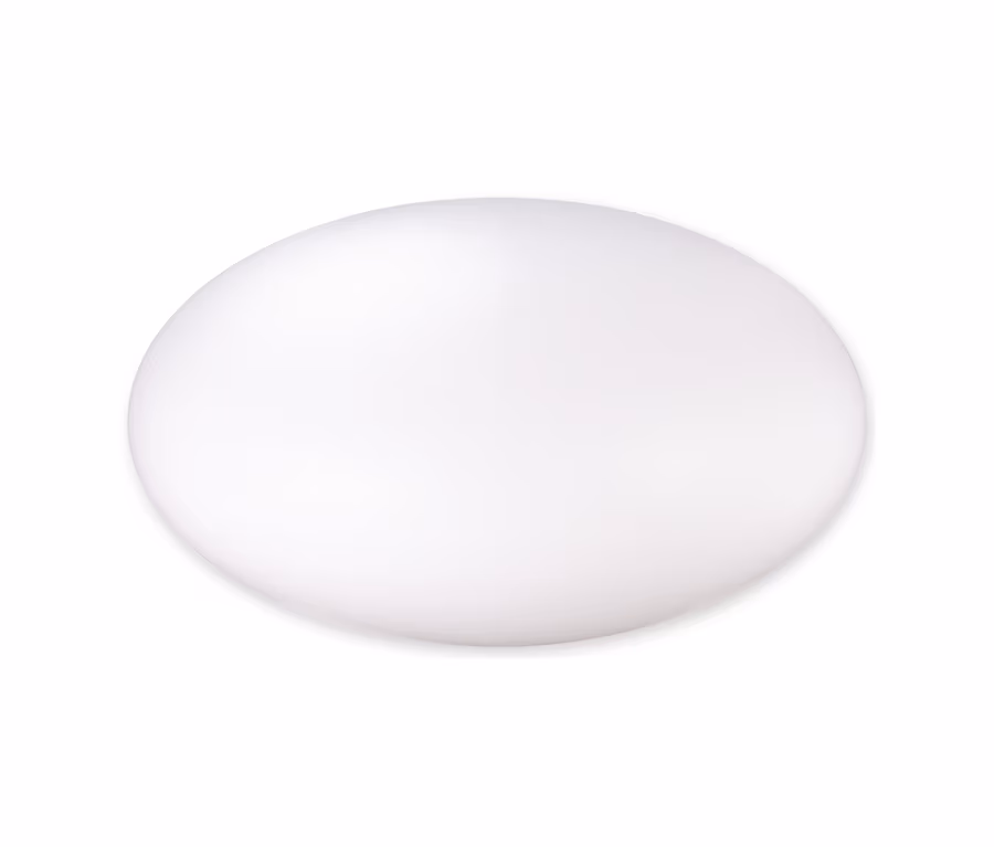 Ovale Solar-Outdoorleuchte mit Farbwechsel.