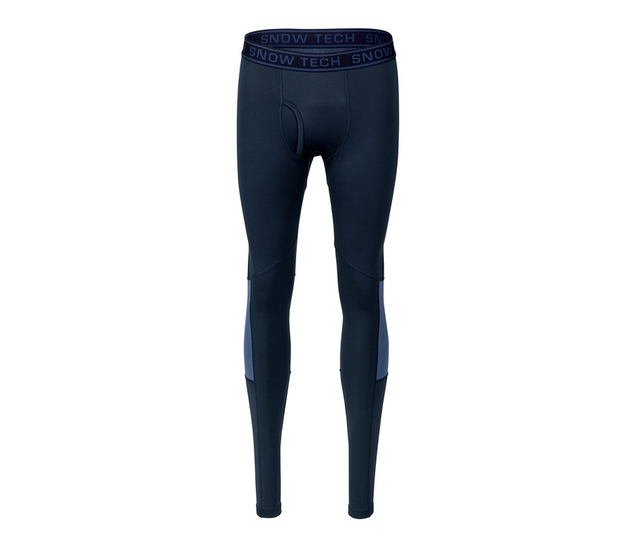 Eine dunkelblaue Thermo-Funktionsunterhose.