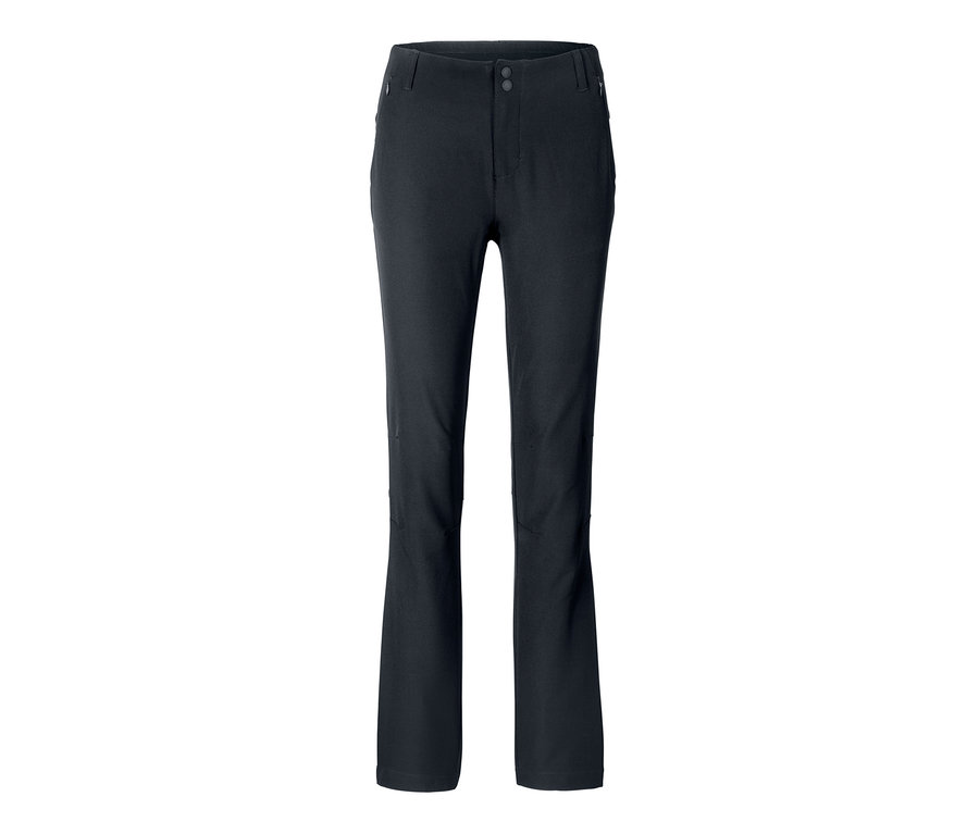 Eine schwarze Softshellhose.