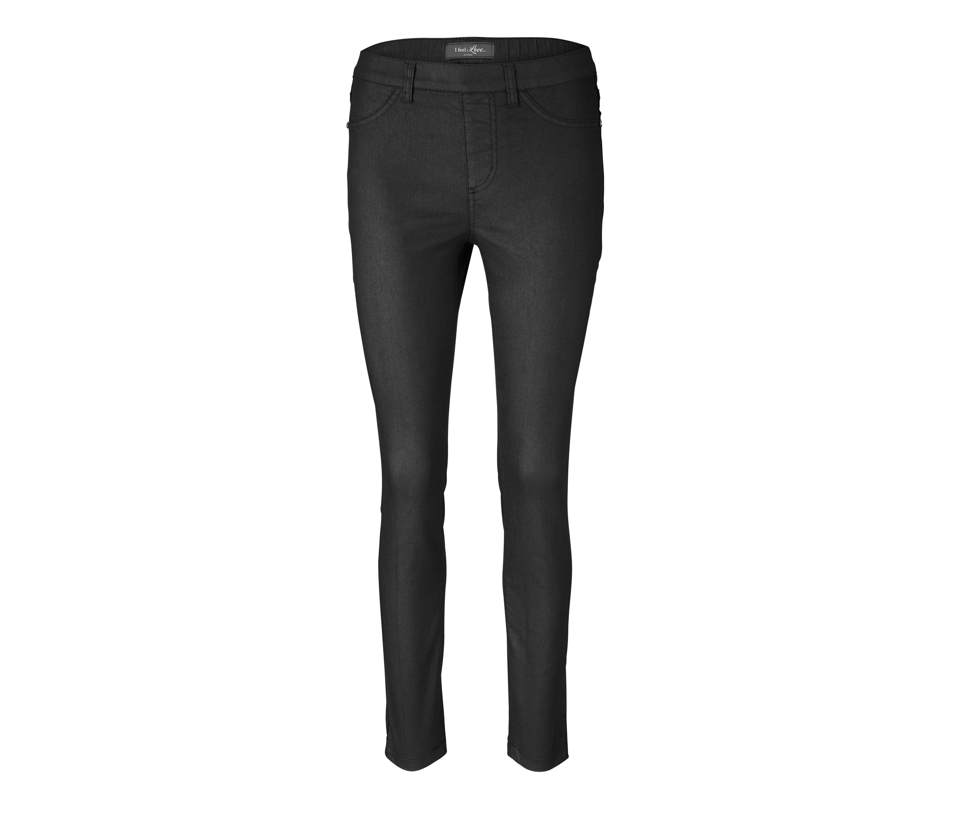 Schwarze Treggings.