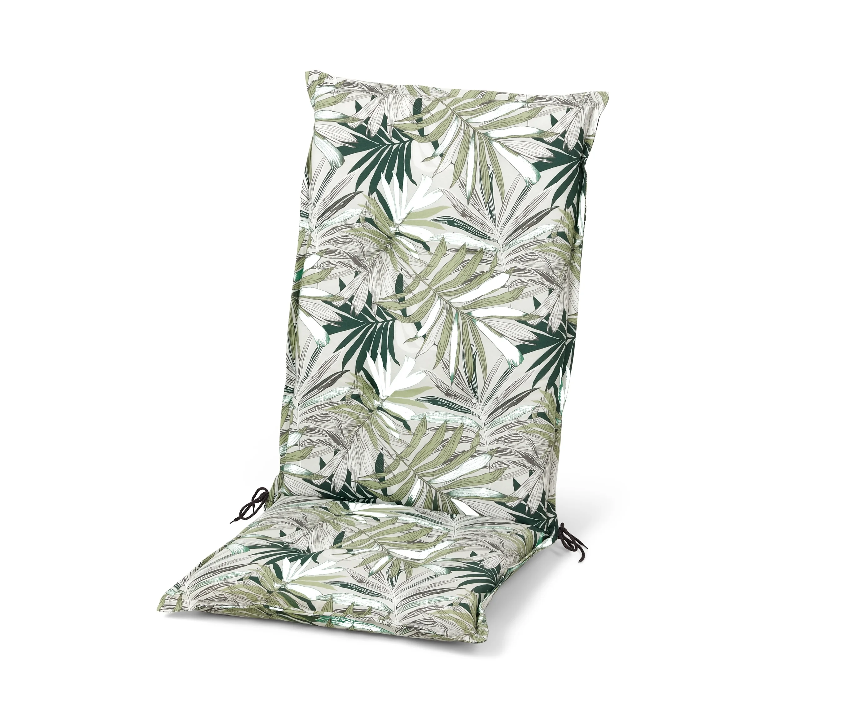 Auflage günstig Kaufen-Tchibo - Hochlehner-Auflage - 55x7x124cm - weiß - Baumwolle / Polyester / Polyurethan. Tchibo - Hochlehner-Auflage - 55x7x124cm - weiß - Baumwolle / Polyester / Polyurethan <![CDATA[Hochlehner-Auflage, Print Farbe: Cremefarben mit grünem Blätter