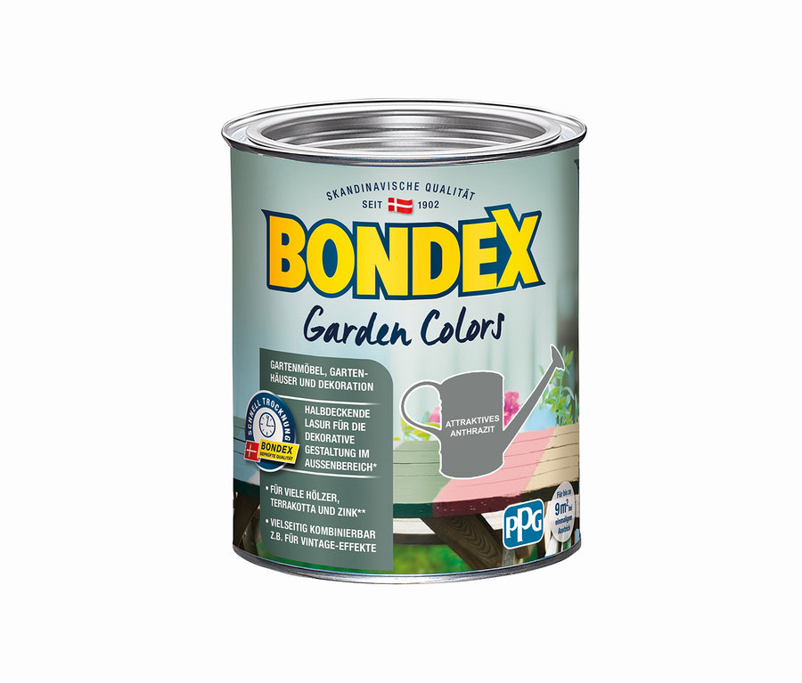 Dose Bondex Garden Colors.
