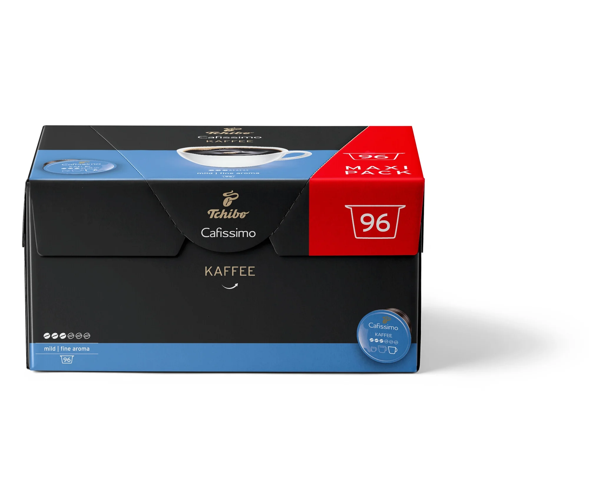 Kaffee günstig Kaufen-Cafissimo Kaffee mild - 96 Kapseln - Intensität: 3/6. Cafissimo Kaffee mild - 96 Kapseln - Intensität: 3/6 <![CDATA[Cafissimo Kaffee mild - 96 Kapseln Aufbewahrungshinweise: Unter Schutzatmosphäre verpackt., Trocken, dunkel und vor Wärme geschüt