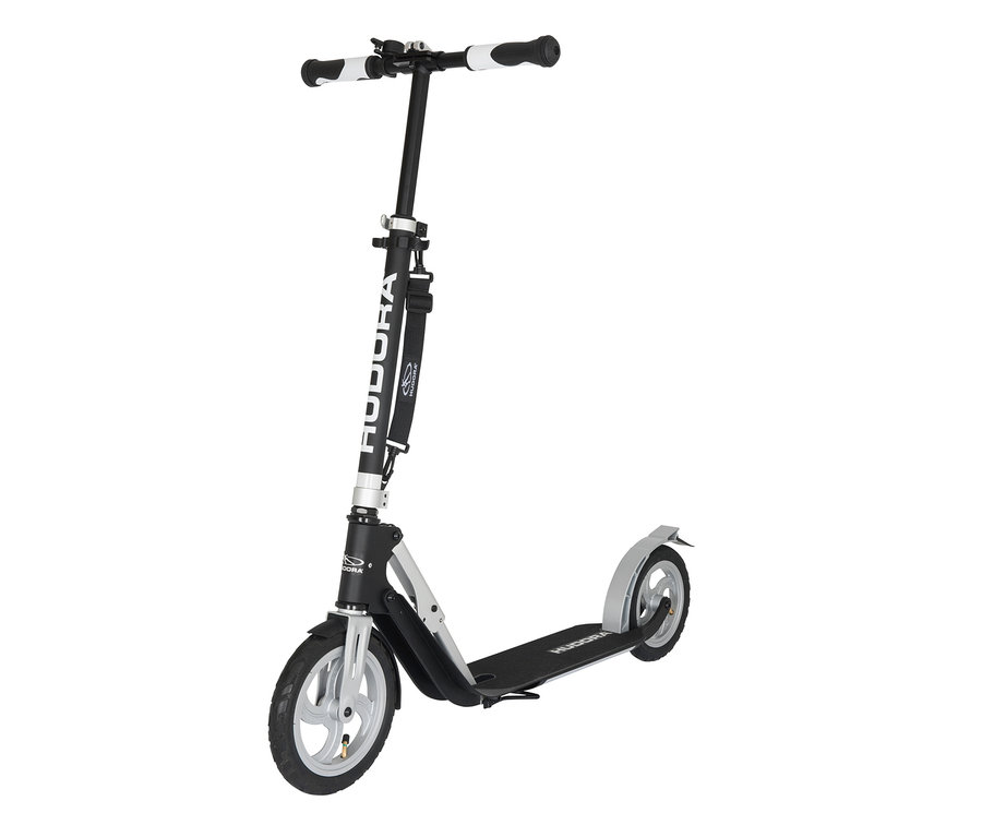Schwarz-silberner HUDORA-Scooter »BigWheel®« Air 230