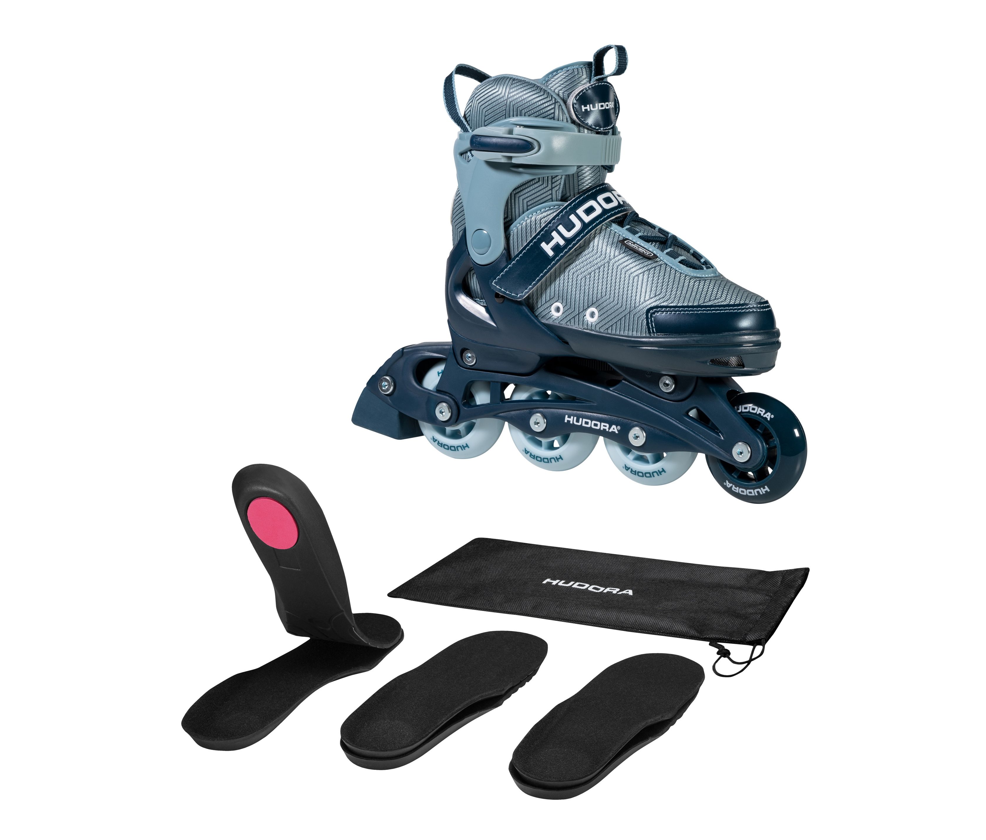 Thumbnail - Hudora Inline Skates »Leon 2.0« - blau