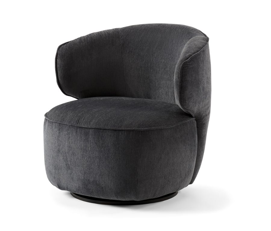 Sessel mit Drehfunktion, anthrazit