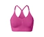 Detailansicht eines pinkfarbenen Seamless-Sport-Bustiers.