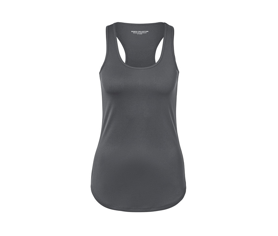 Schwarzes 2-in-1-Kurzarm-Sportshirt.