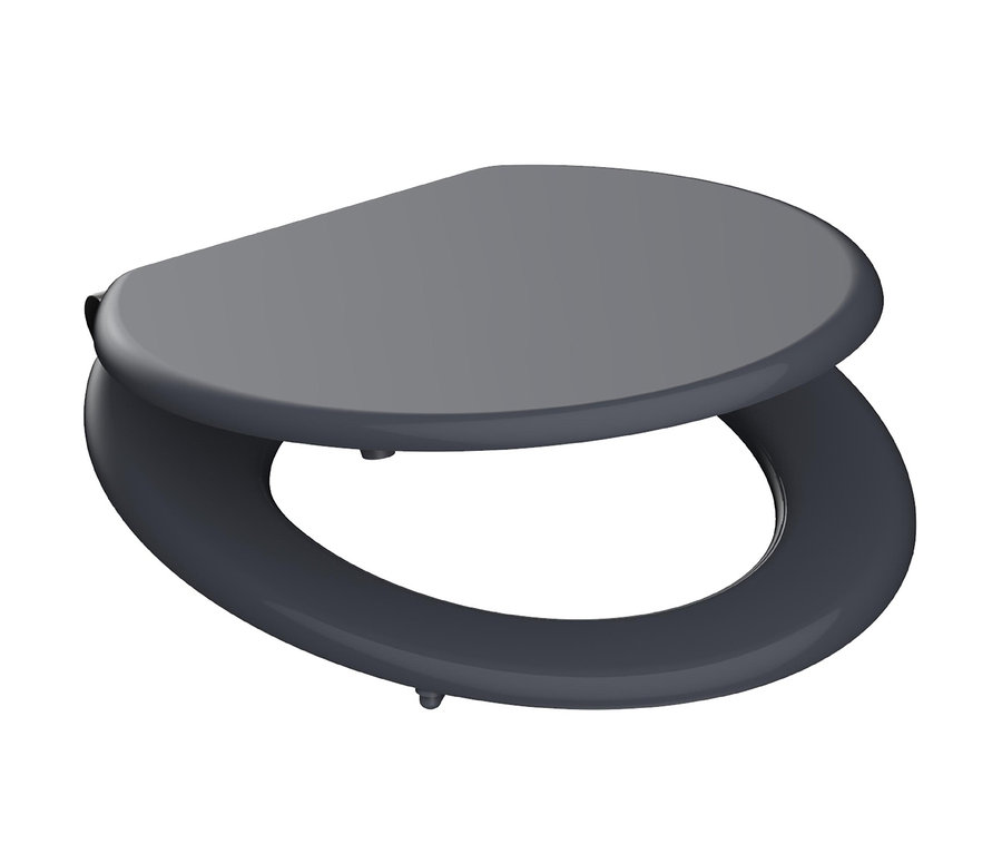 Grauer MDF WC-Sitz Spirit.