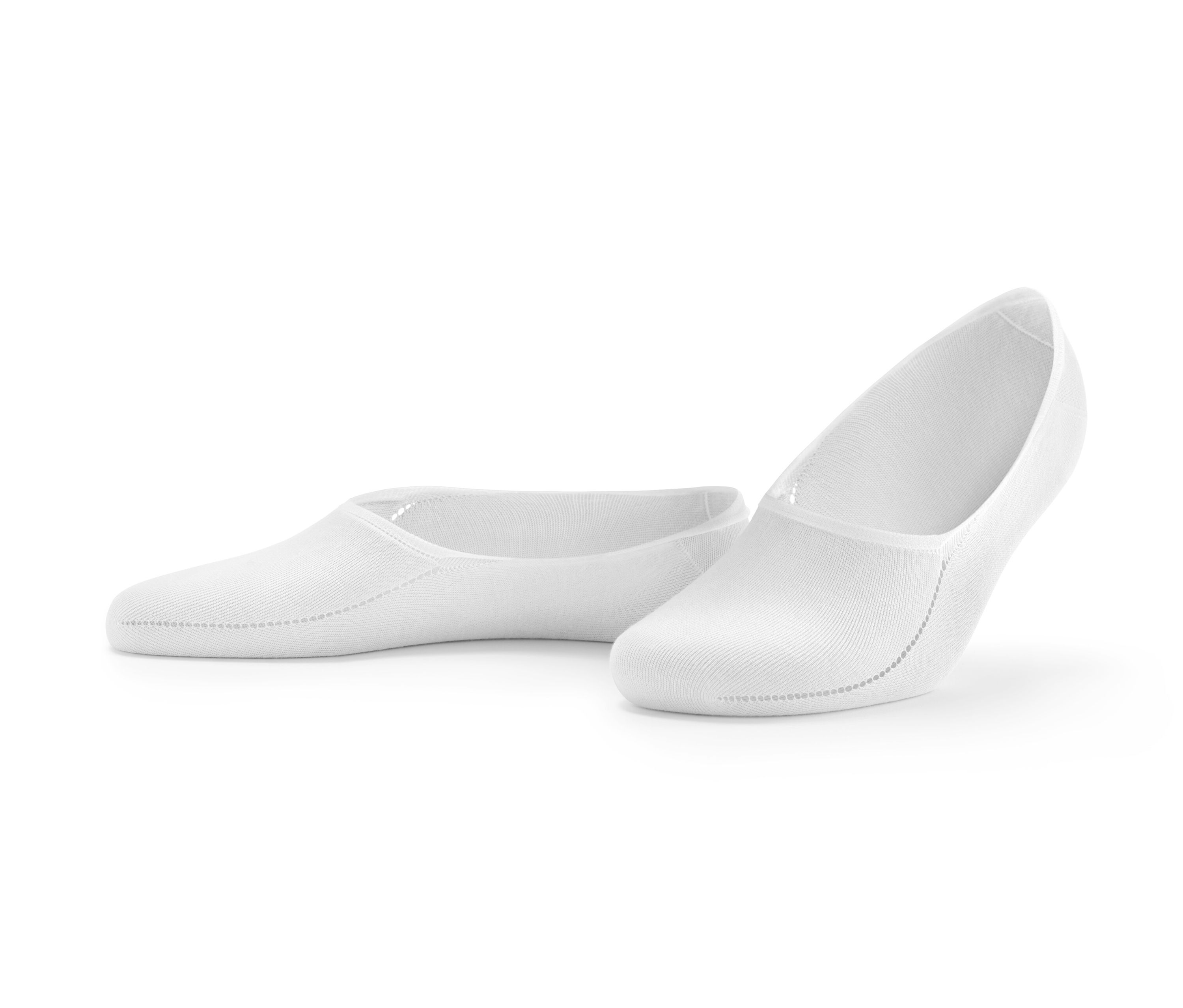 Thumbnail - Tchibo - 2 Paar extrafeine Sneaker-Füßlinge - Damen - Gr. 35-38 - weiß