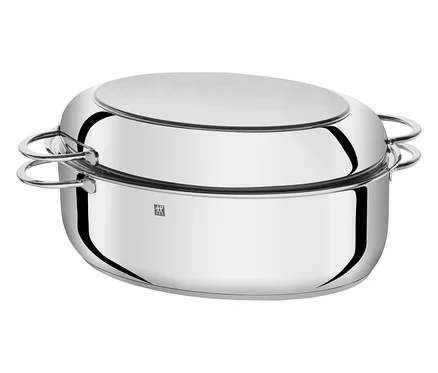 Zwilling Edelstahl-Bräter mit Deckel, 8,5 l.