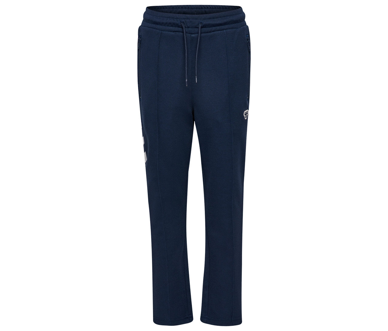 Blaue HUMMEL HMLJR Archive Regular Poly Pants.