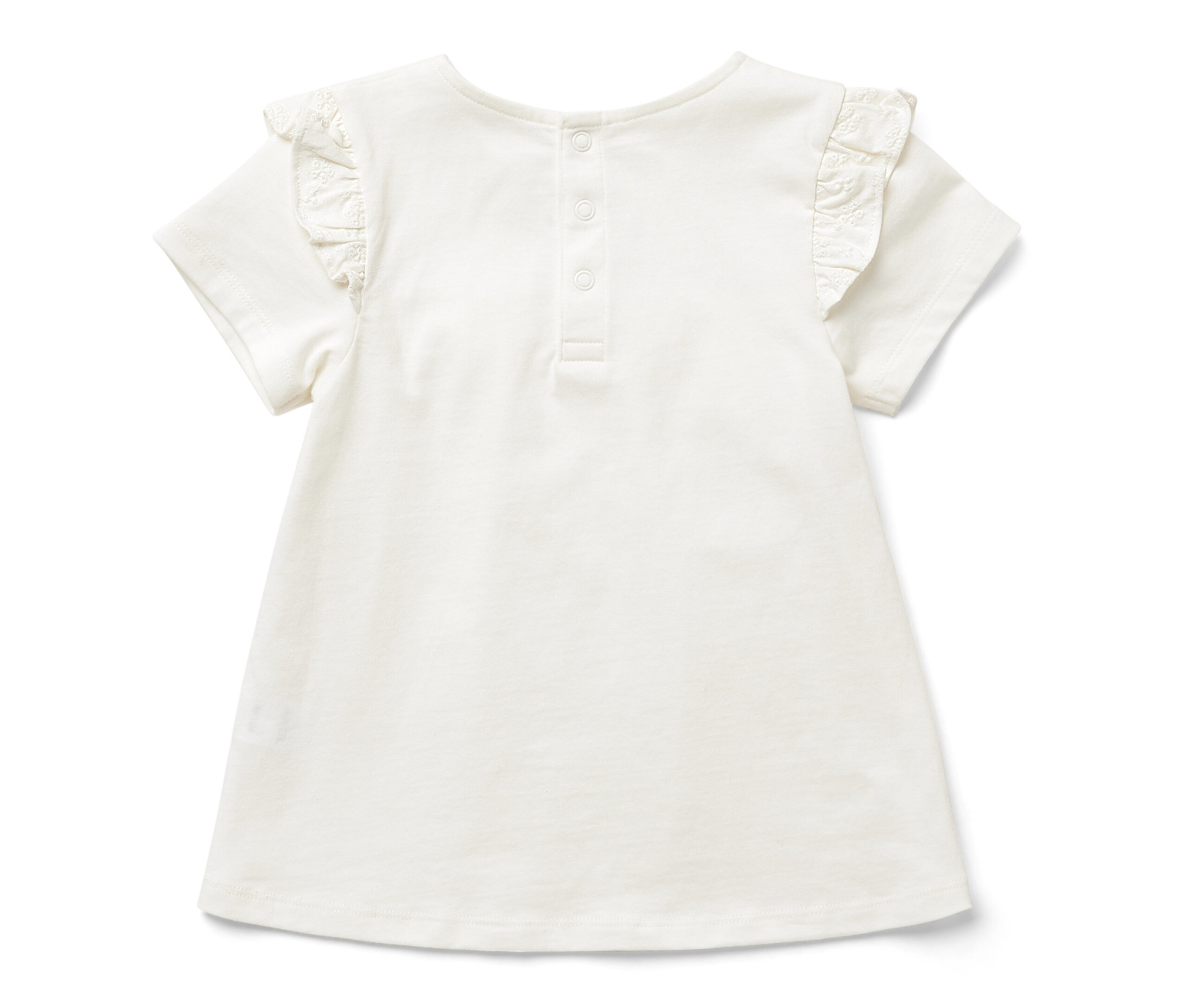 Tchibo - Kinder-T-Shirt - Mädchen - Gr. 86/92 - weiß