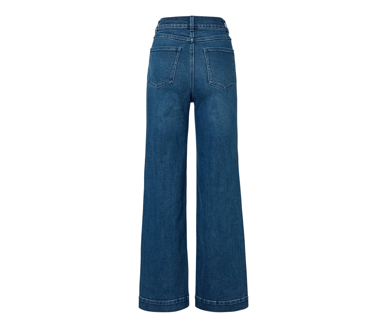 Blaue Wide Leg Jeans – Fit »Viki«.