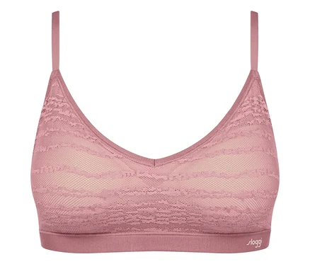 sloggi FREE Evolve PU Lace BH, date night pink.