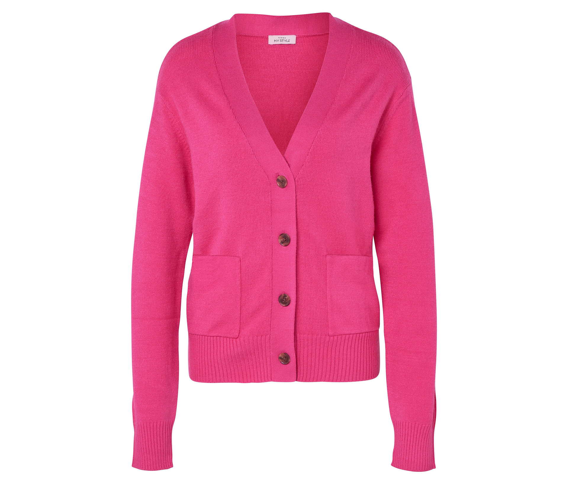 Cardigan - Damen - Gr. L - pink - pink