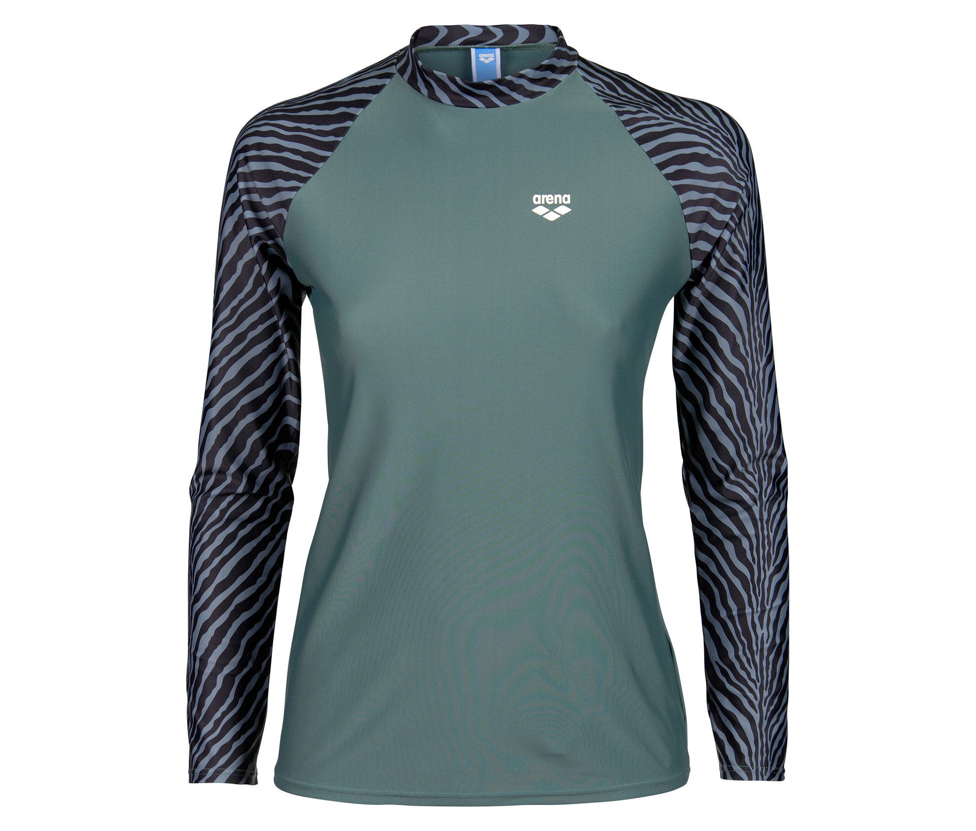 Damen-UV-Schutz-Rash-Allover-Langarm-Schwimmshirt - Damen - Gr. XL